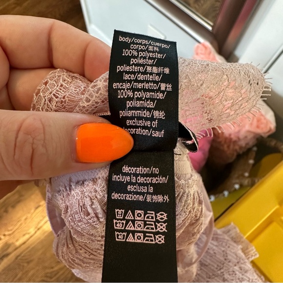 Victoria’s Secret Lilac Lace Babydoll Cami. Size: Medium. - Picture 7 of 7